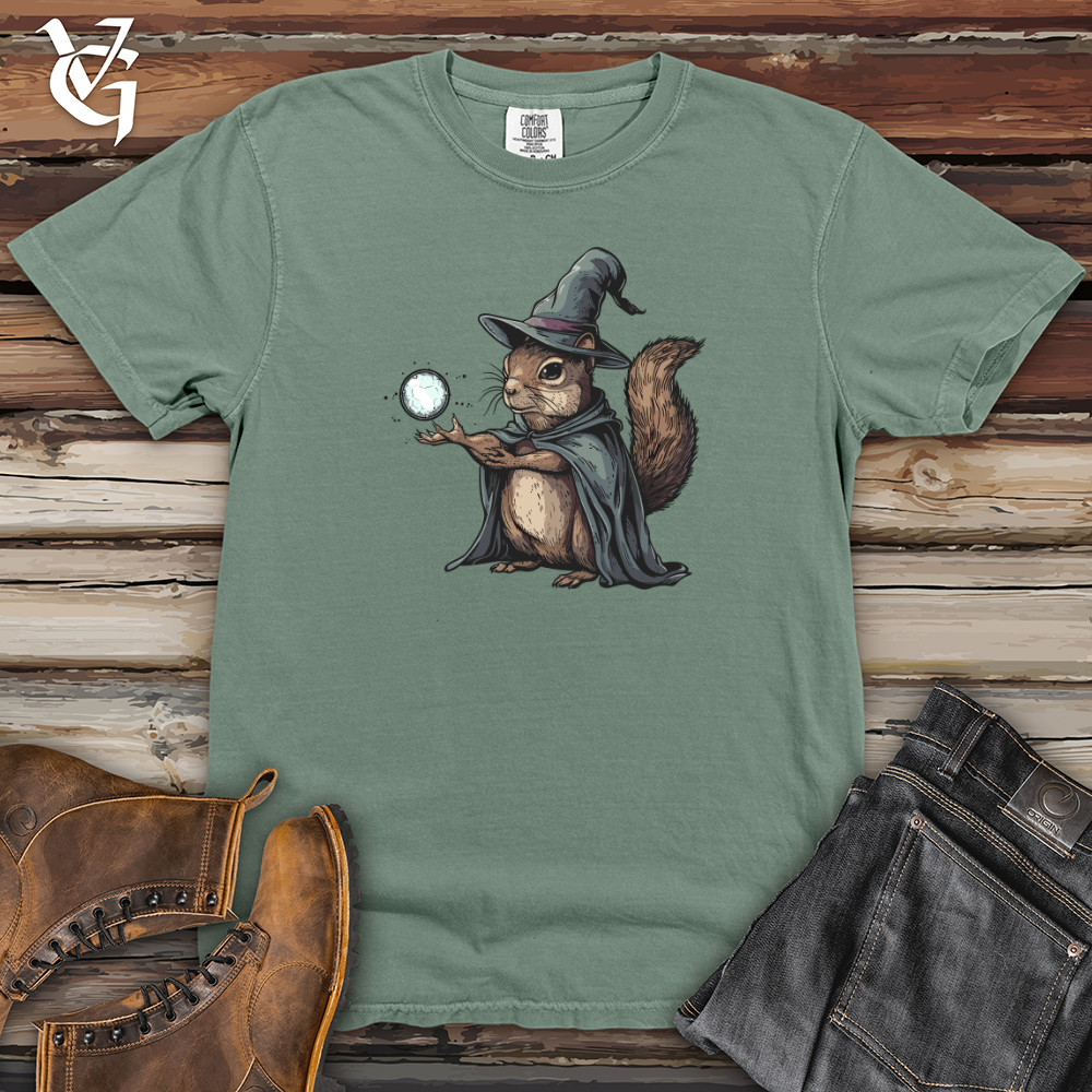 Viking Goods Squirrel Wizard Mystique Heavy Cotton Comfort Colors Tee Bay / L