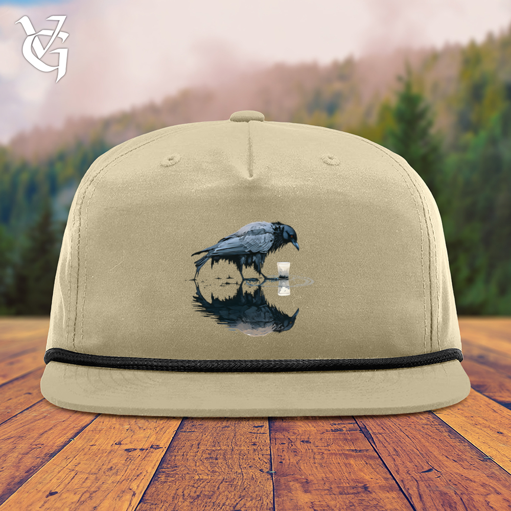 Viking Goods Raven Reflection Snapback Cap Birch/ Black