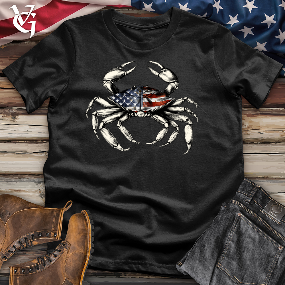 Viking Goods American Crab Cotton Tee Black / L