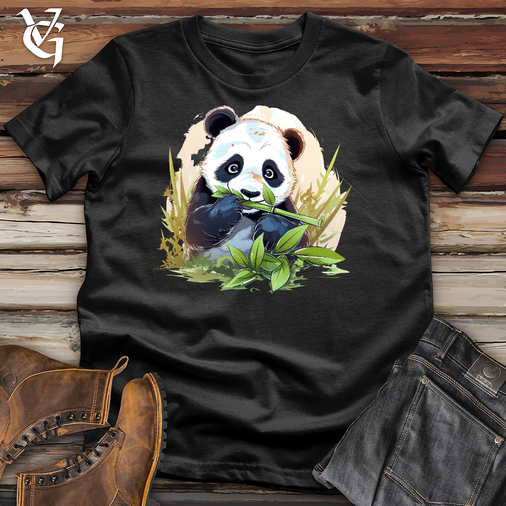 Viking Goods Bamboo Panda Cotton Tee Black / L