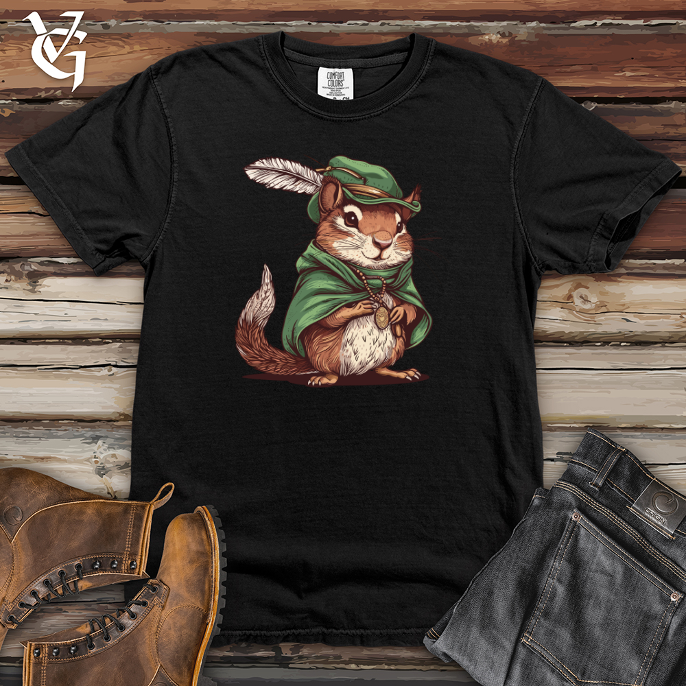 Viking Goods Chipmunk Adventurer Quest Heavy Cotton Comfort Colors Tee Black / L