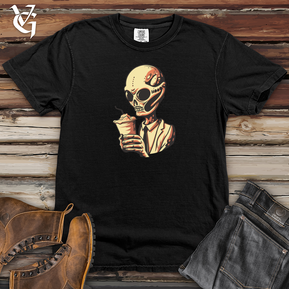 Viking Goods Cosmic Sips Heavy Cotton Comfort Colors Tee Black / L