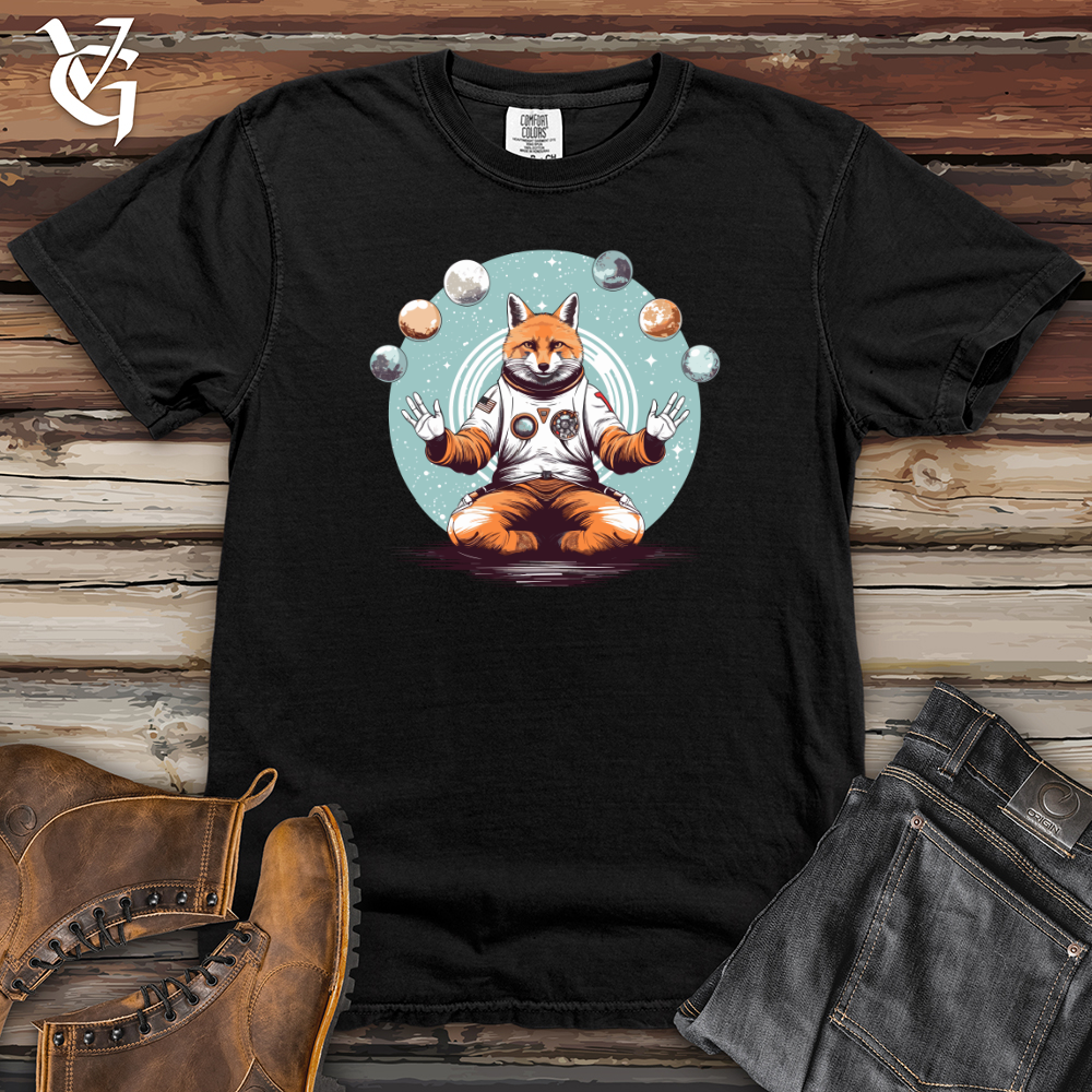 Viking Goods Cosmic Yoga Flow Heavy Cotton Comfort Colors Tee Black / L