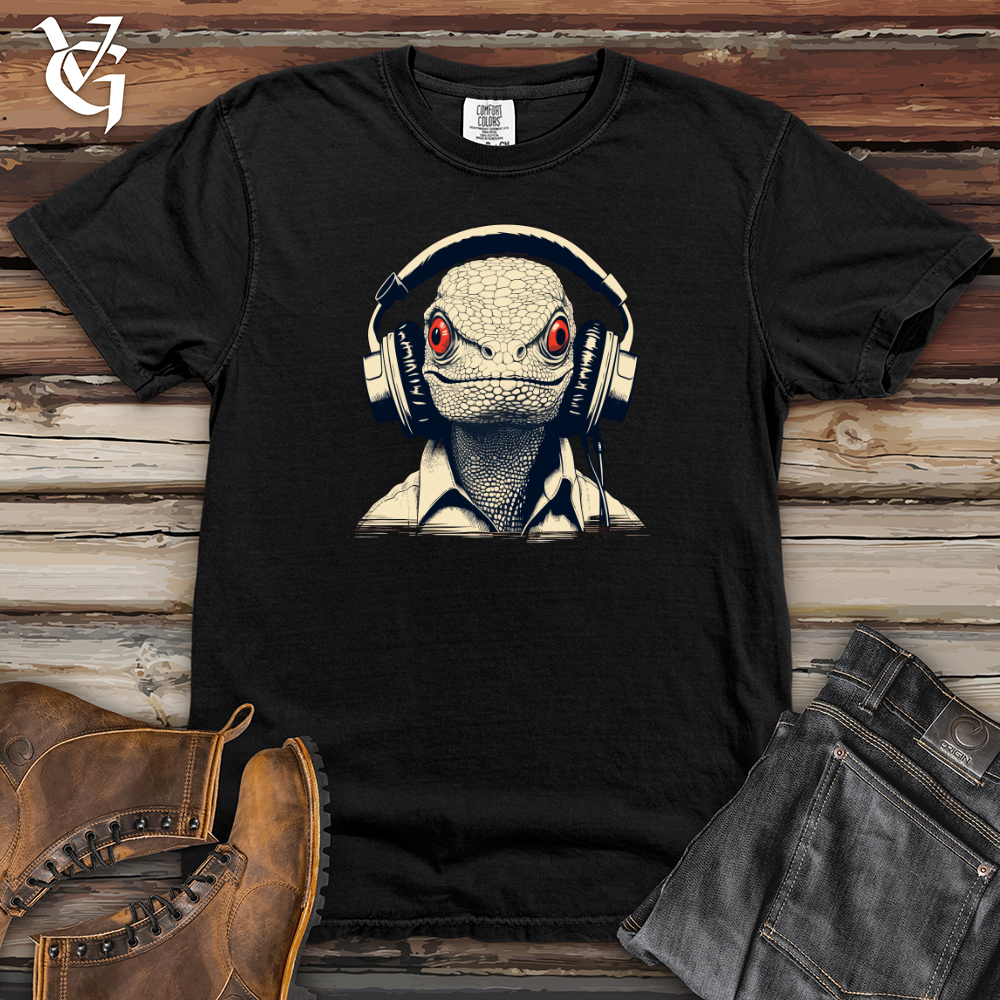 Viking Goods DJ Lizard Heavy Cotton Comfort Colors Tee Black / L