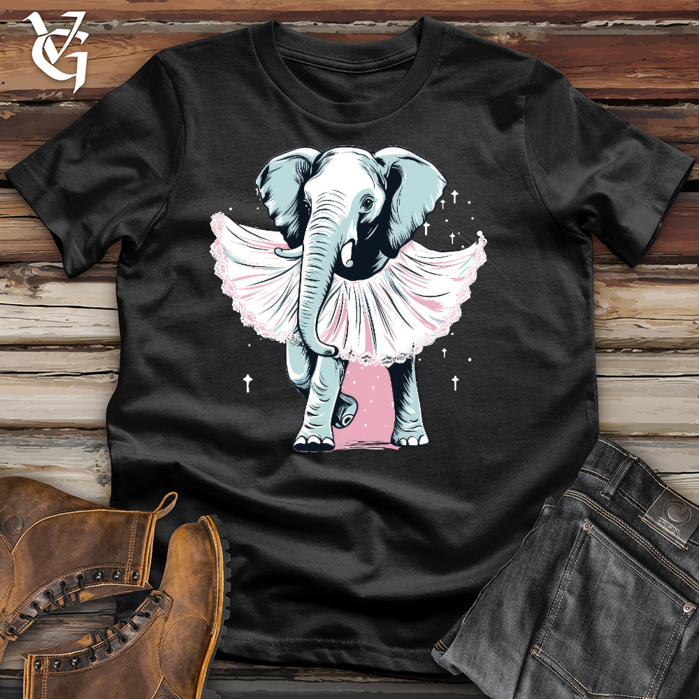 Viking Goods Elephant Ballerina Cotton Tee Black / L