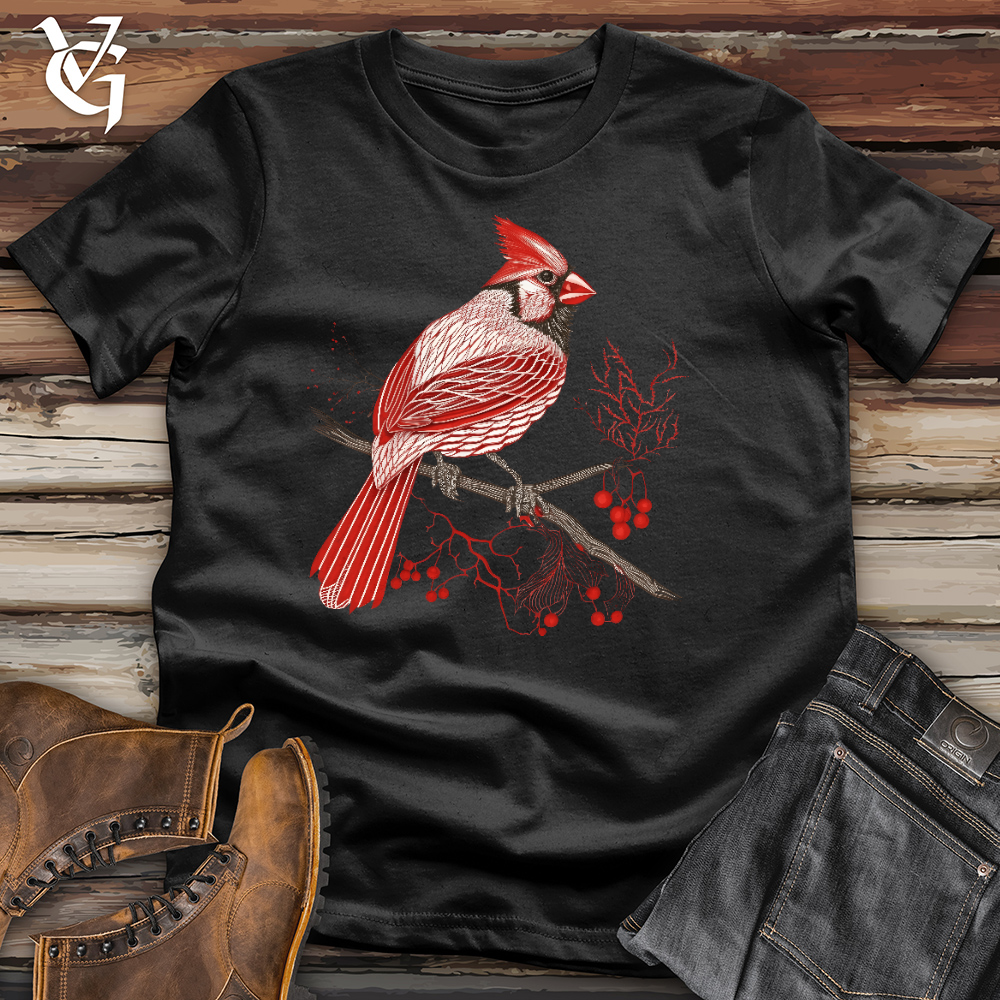 Viking Goods Lacy Cardinal Cotton Tee Black / L