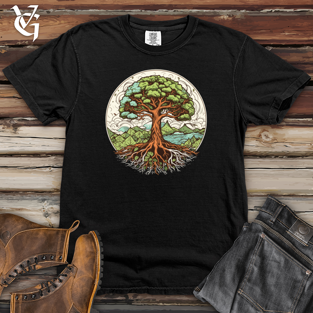 Viking Goods Nature's Embrace Heavy Cotton Comfort Colors Tee Black / L