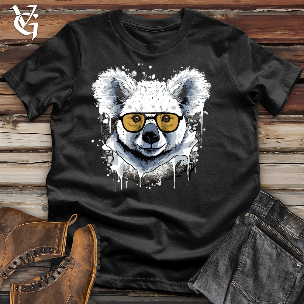 Viking Goods Poised Koala Cotton Tee Black / L