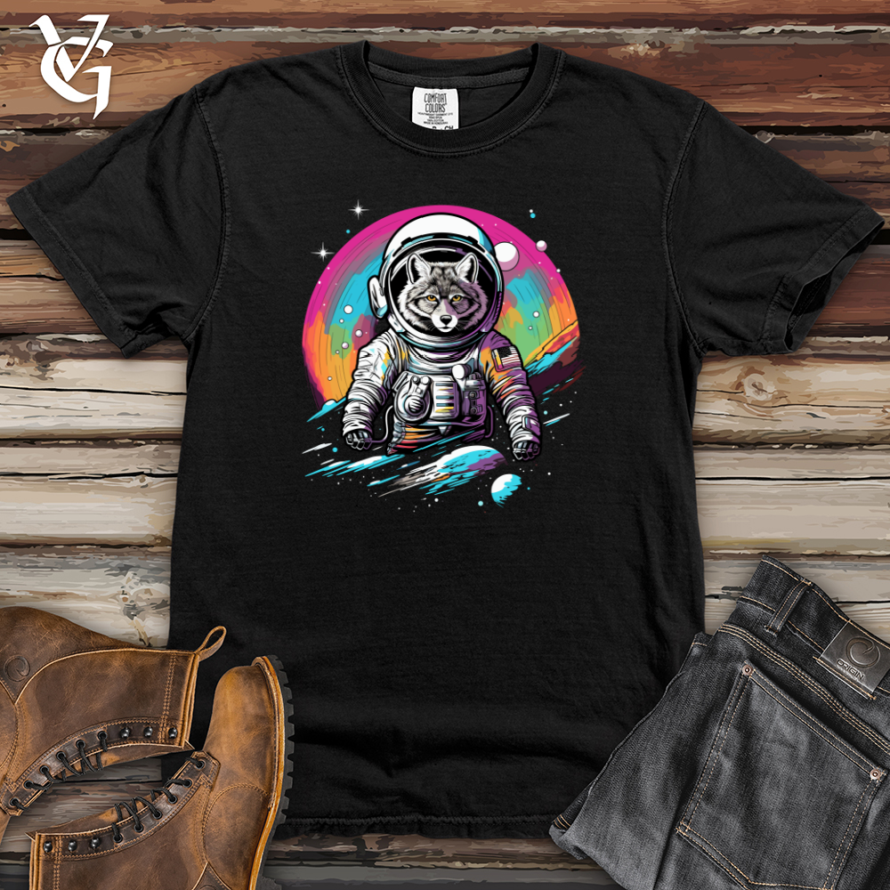 Viking Goods Raccoon Astronaut Adventure Heavy Cotton Comfort Colors Tee Black / L