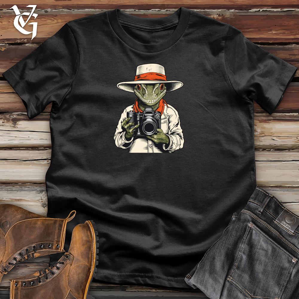 Viking Goods Reptile Lens Master Cotton Tee Black / L