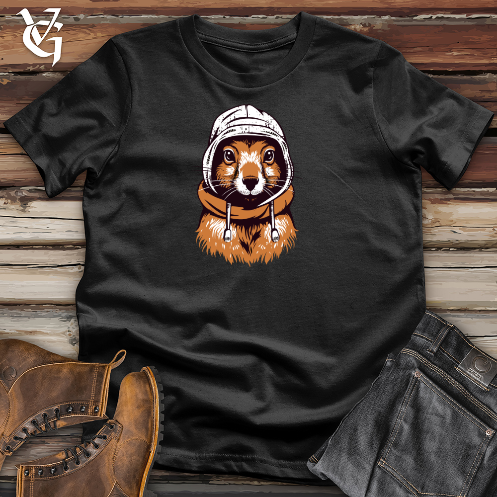 Viking Goods Retro Nutty Style Cotton Tee Black / L