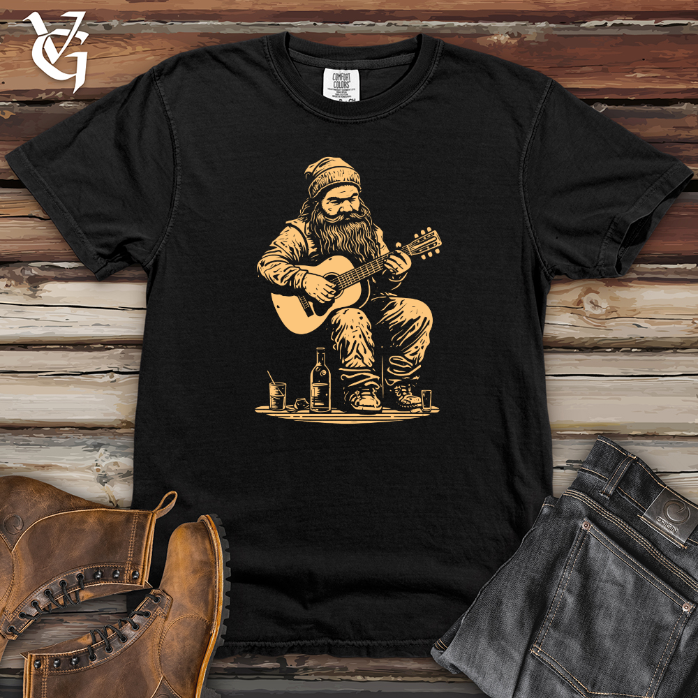 Viking Goods Rockin Dwarf Heavy Cotton Comfort Colors Tee Black / L