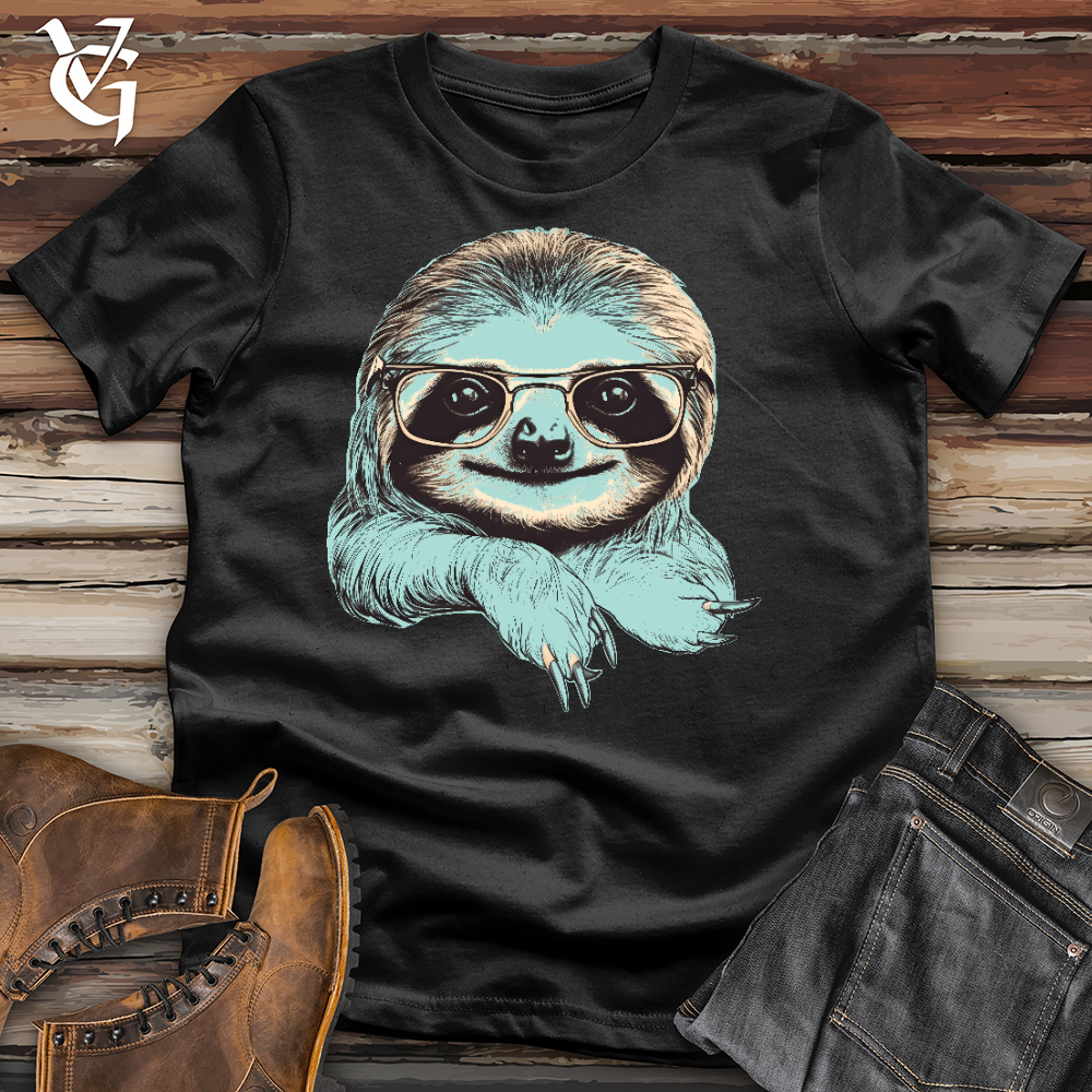 Viking Goods Sloth Life Cotton Tee Black / L