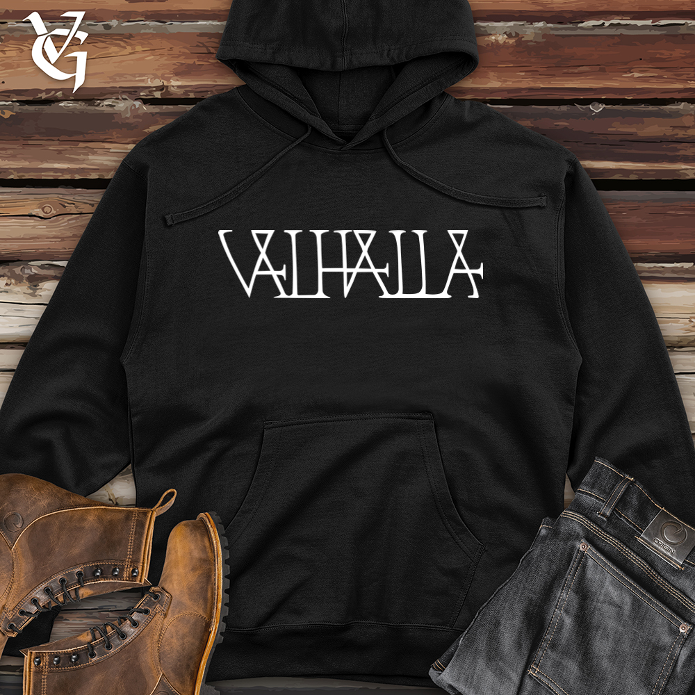 Viking Goods Valhalla Midweight Hooded Sweatshirt Black / L