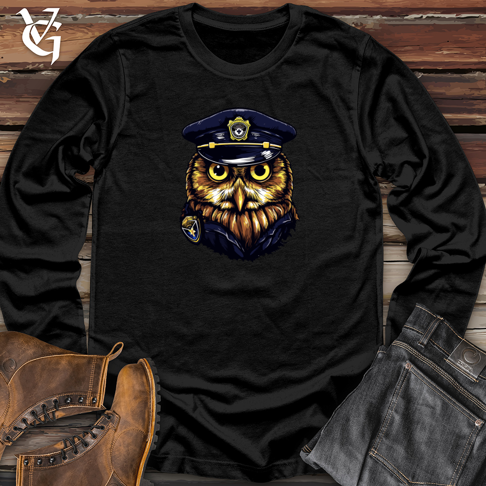 Viking Goods Vigilant Feathered Guardian Long Sleeve Black / L