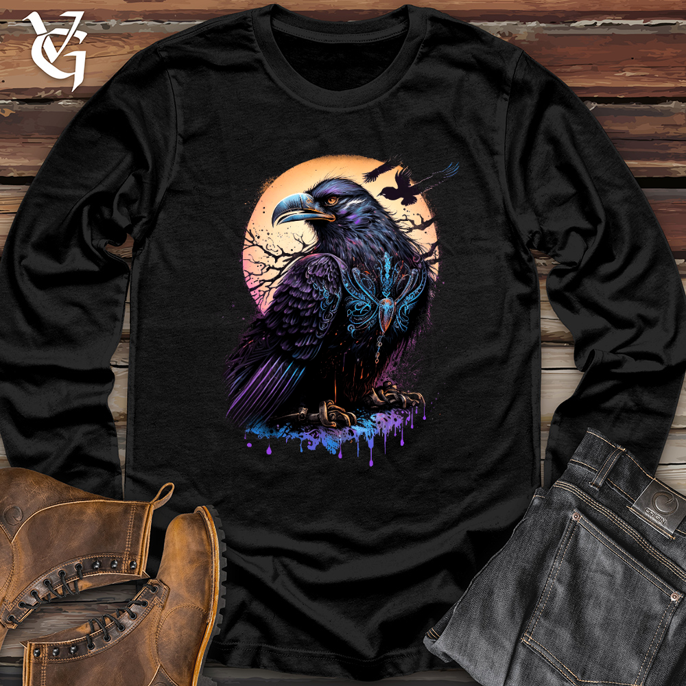 Viking Goods Viking Raven 02 Long Sleeve Black / L