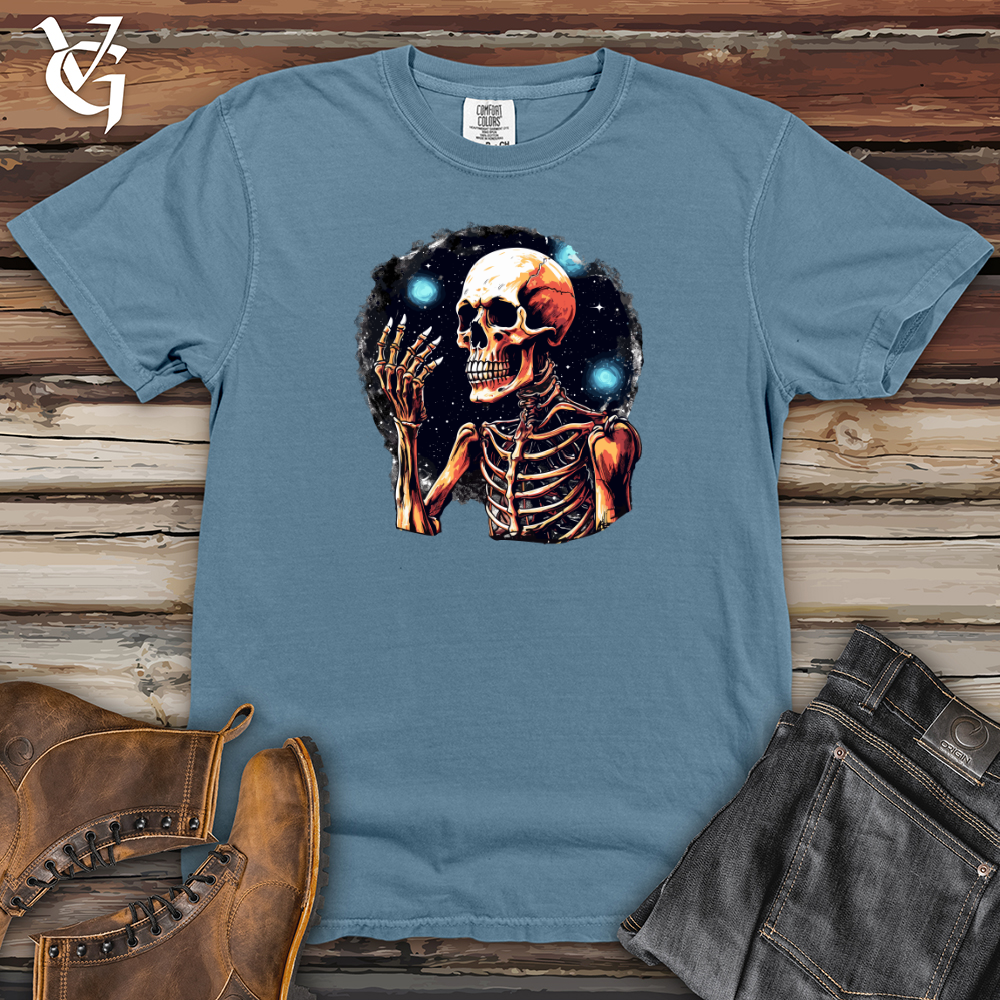 Viking Goods Cosmic Brushstrokes Heavy Cotton Comfort Colors Tee Blue Jean / L