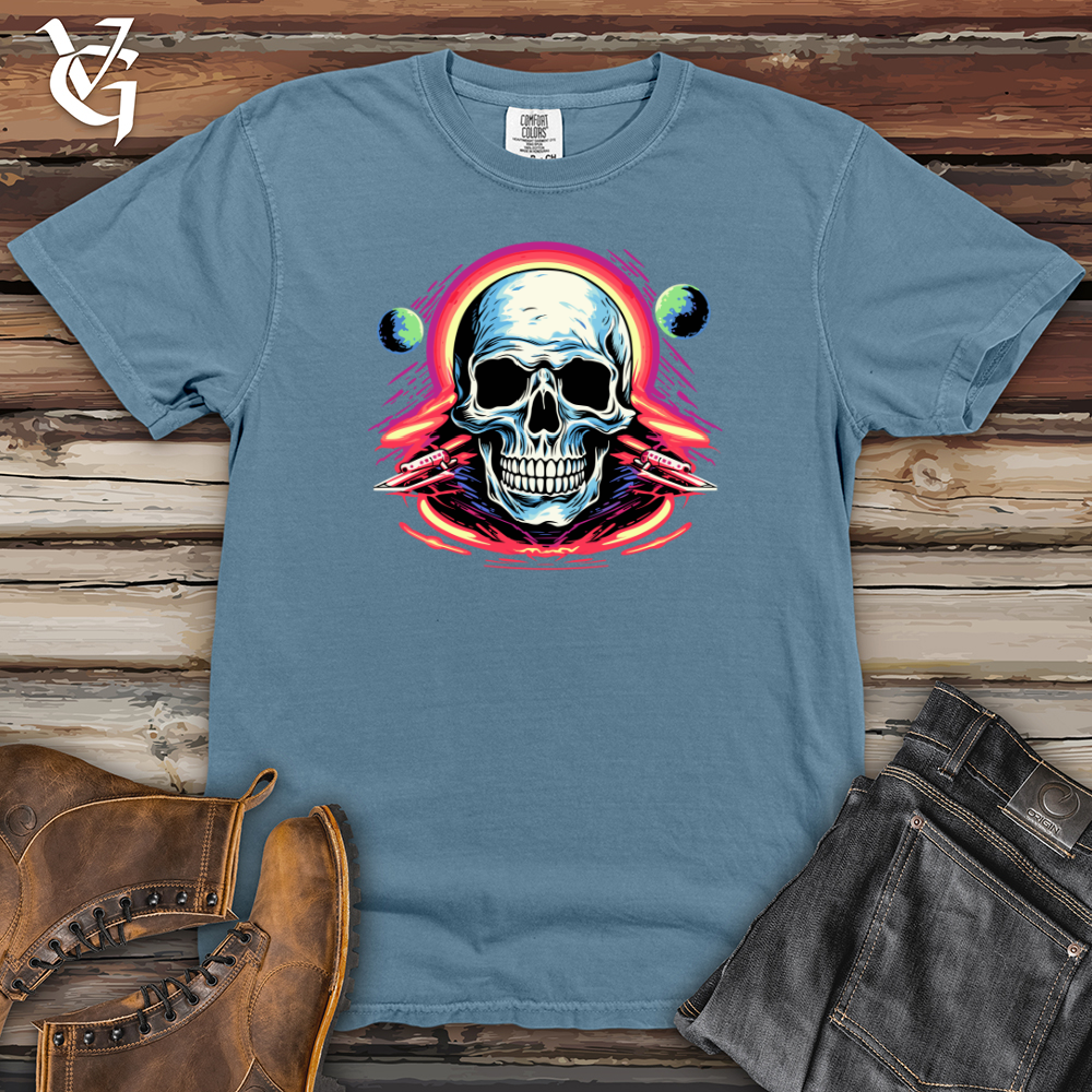 Viking Goods Cosmic Pilot Heavy Cotton Comfort Colors Tee Blue Jean / L