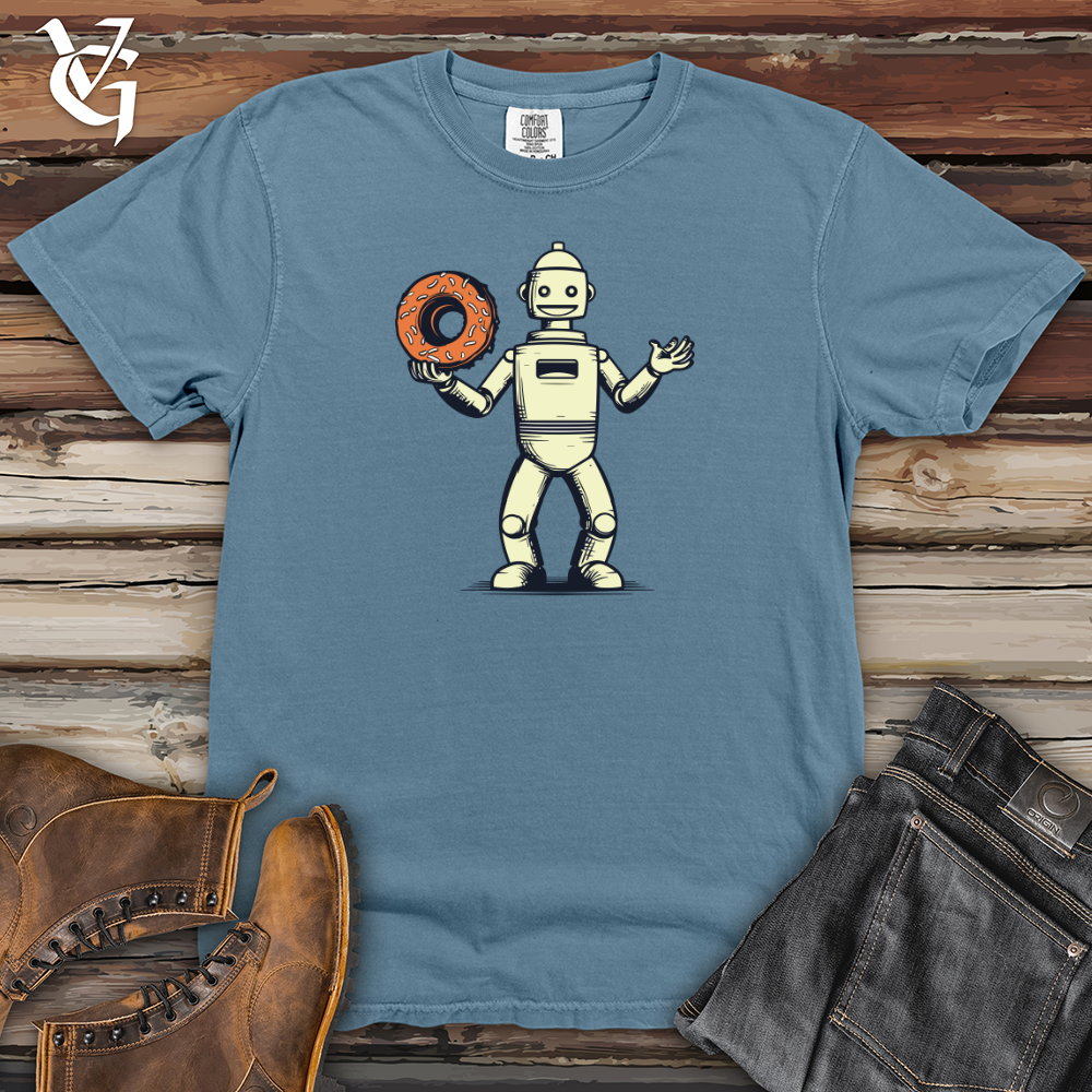 Viking Goods Donut Flipbot Heavy Cotton Comfort Colors Tee Blue Jean / L
