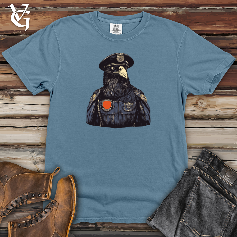 Viking Goods First Responder Raven Duty Heavy Cotton Comfort Colors Tee Blue Jean / L