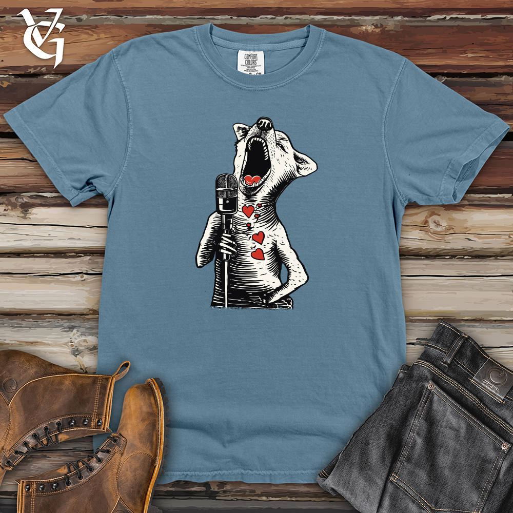 Viking Goods Hyena Serenade Heavy Cotton Comfort Colors Tee Blue Jean / L