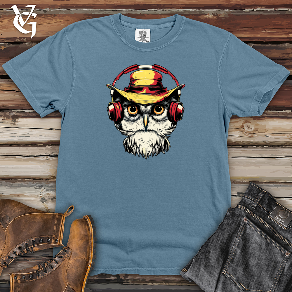 Viking Goods Melody Hoot Heavy Cotton Comfort Colors Tee Blue Jean / L