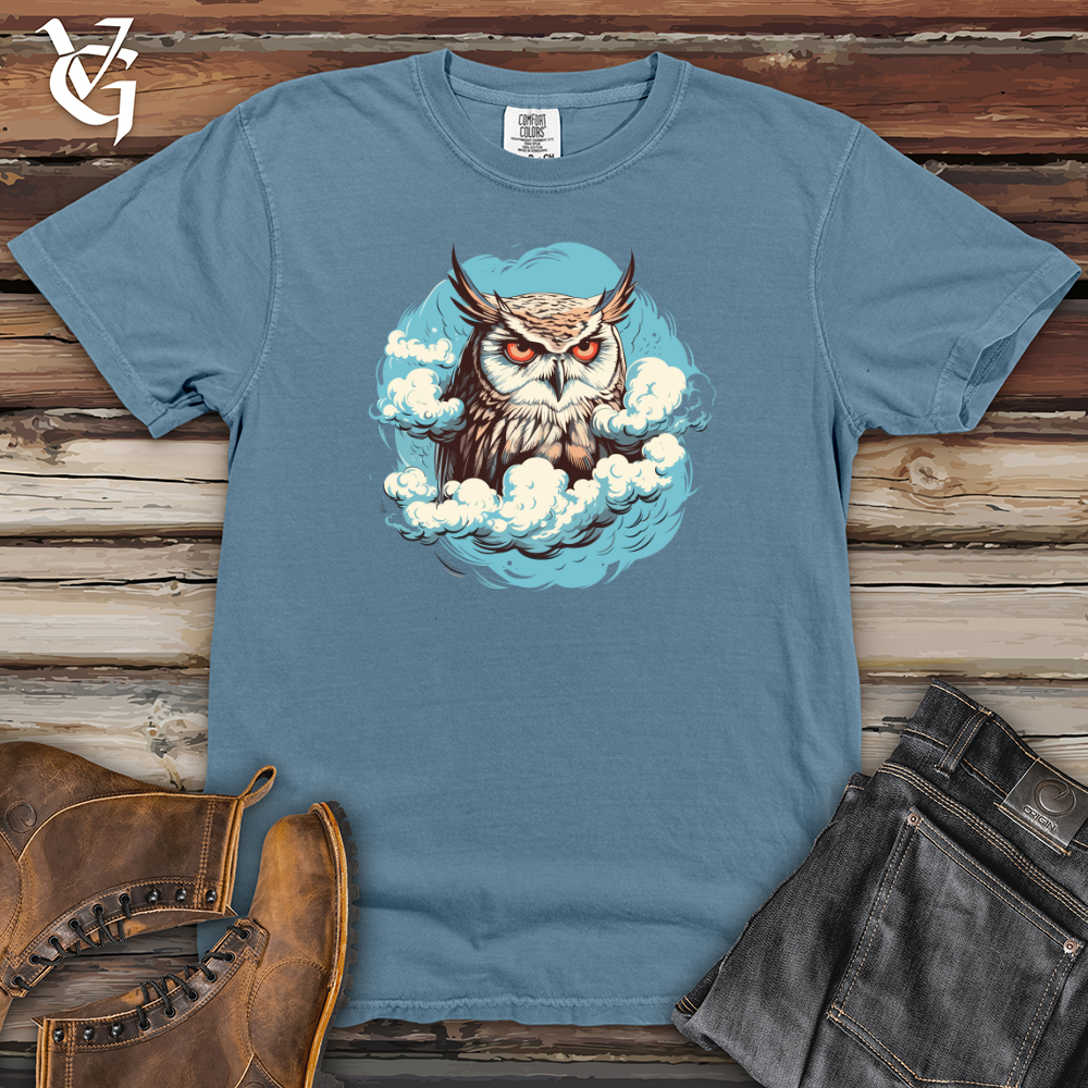 Viking Goods Misty Wisdom Weaver Heavy Cotton Comfort Colors Tee Blue Jean / L