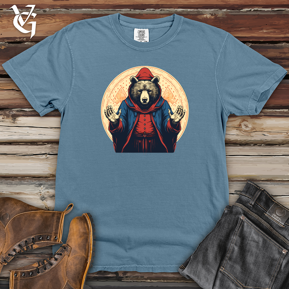 Viking Goods Mystic Grizzly Heavy Cotton Comfort Colors Tee Blue Jean / L