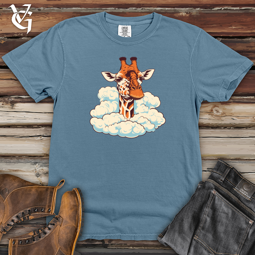 Viking Goods Nebulous Necklines Heavy Cotton Comfort Colors Tee Blue Jean / L