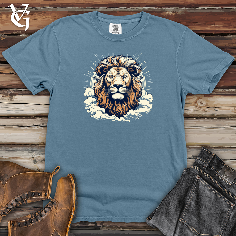 Viking Goods Nimbus King Roar Heavy Cotton Comfort Colors Tee Blue Jean / L