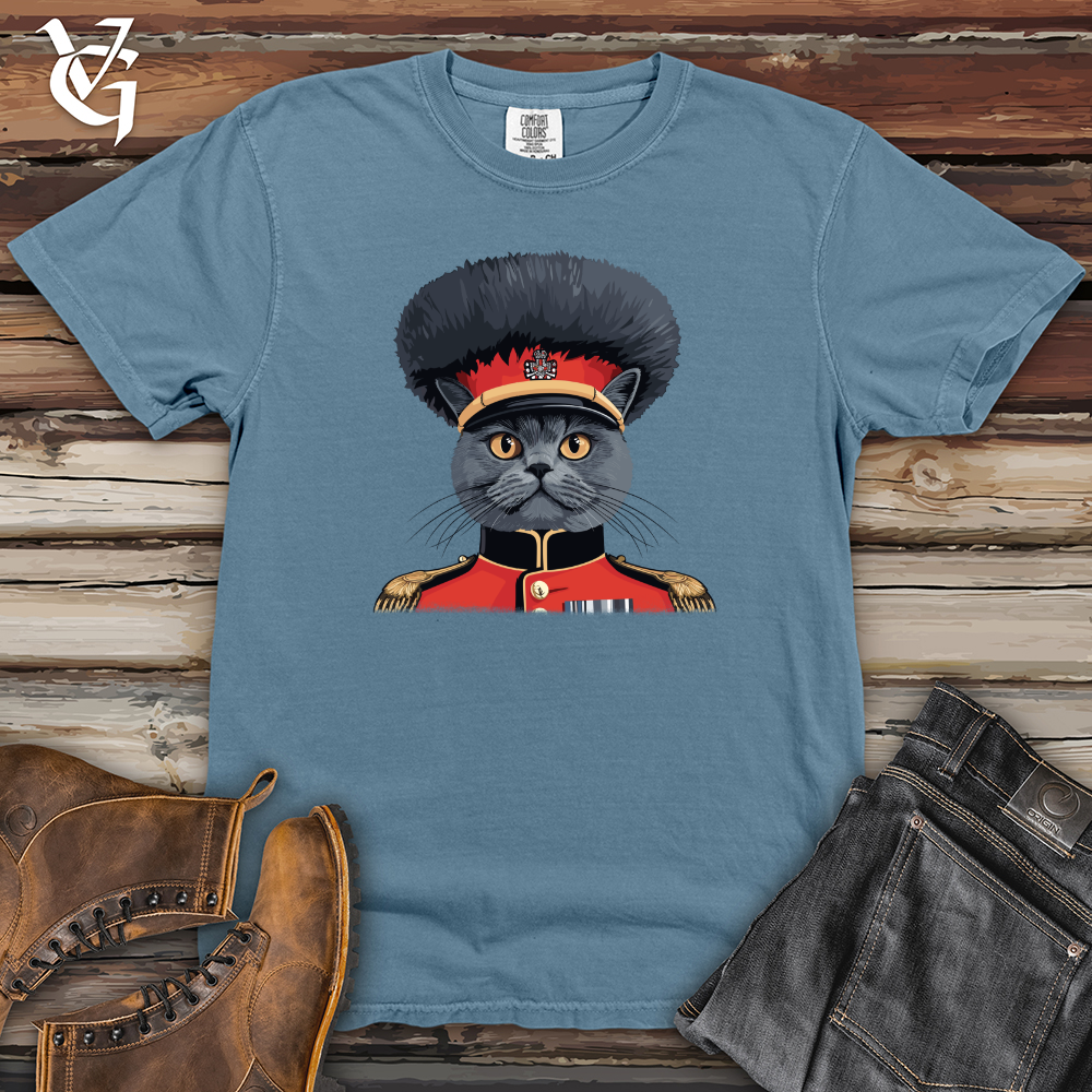 Viking Goods Royal Cat Guard Heavy Cotton Comfort Colors Tee Blue Jean / L