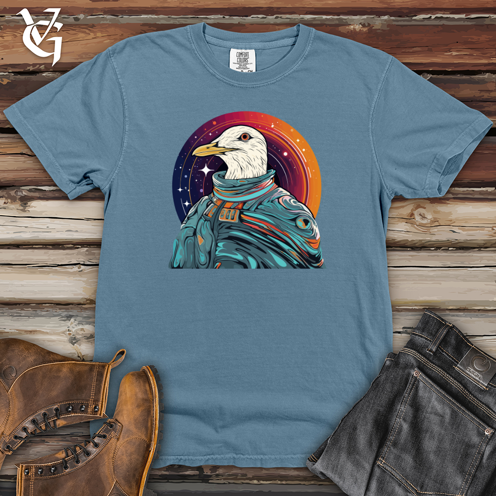 Viking Goods Sea Gull Astronaut Odyssey Heavy Cotton Comfort Colors Tee Blue Jean / L