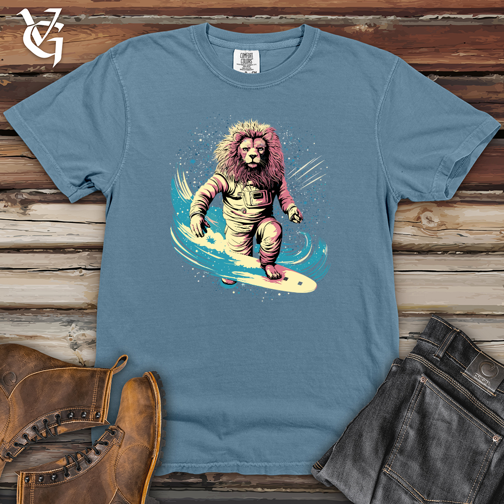 Viking Goods Stellar Surfer 02 Heavy Cotton Comfort Colors Tee Blue Jean / L