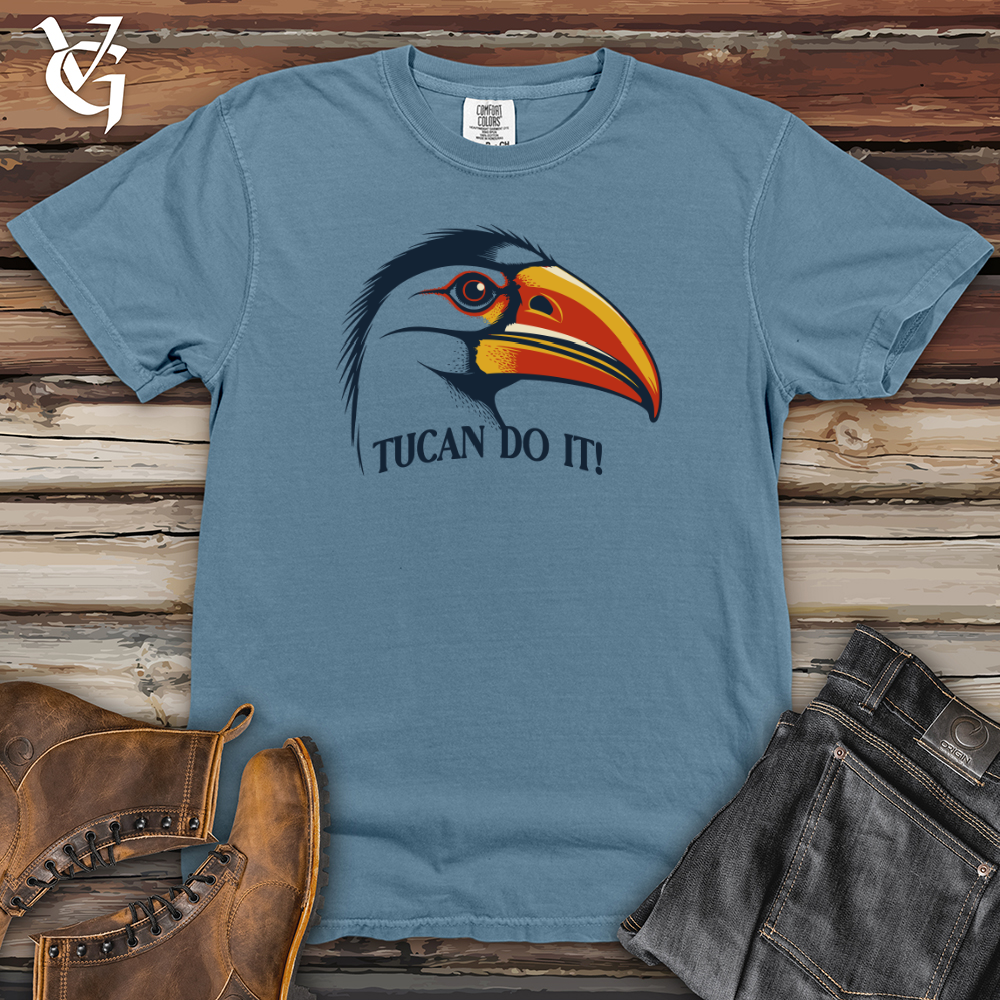 Viking Goods Tucan Do It Heavy Cotton Comfort Colors Tee Blue Jean / L