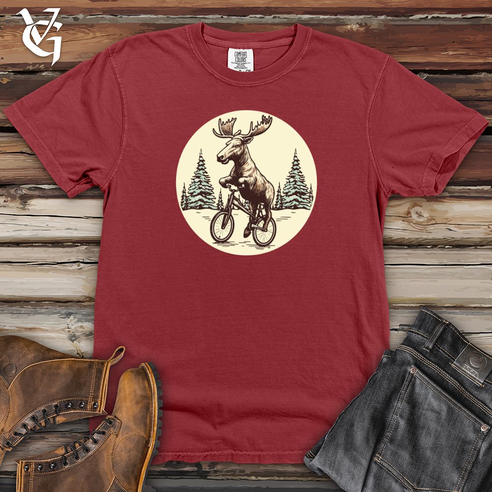 Viking Goods Balancing Bullwinkle Heavy Cotton Comfort Colors Tee Brick / L