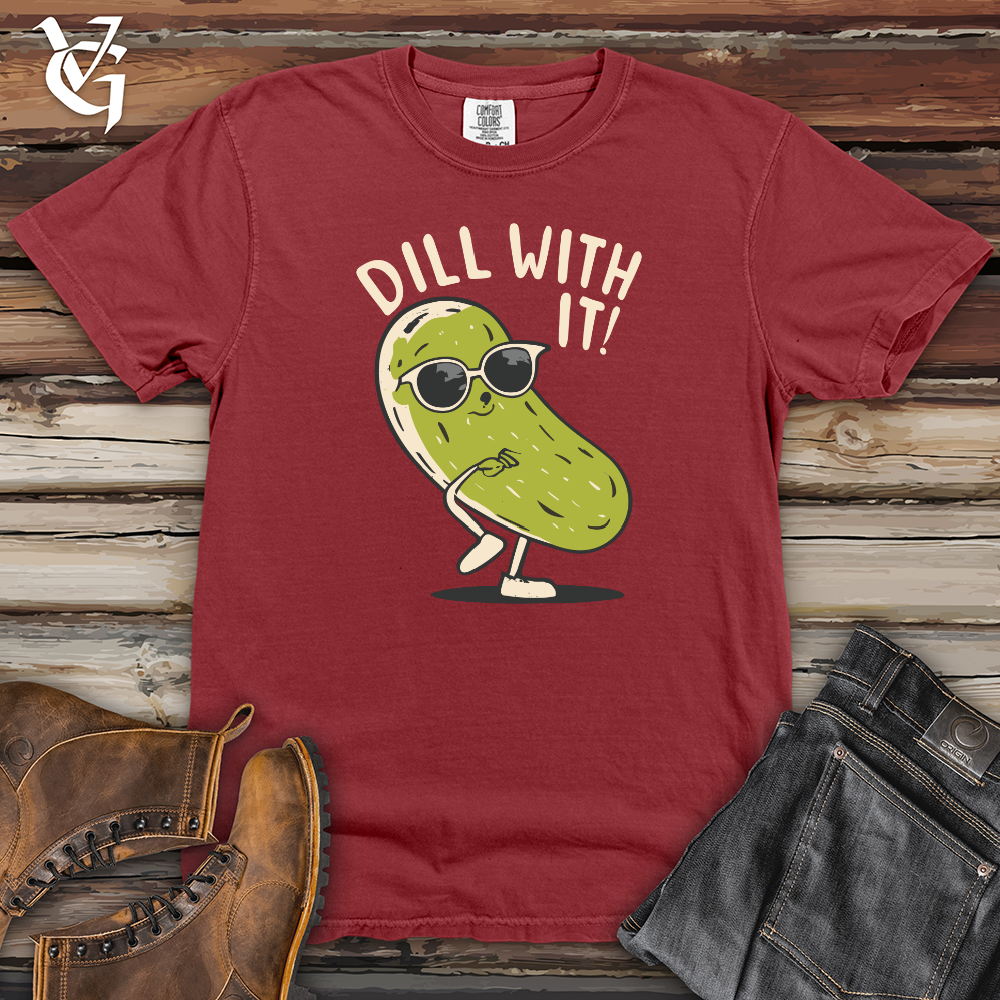 Viking Goods Dill With It Heavy Cotton Comfort Colors Tee Brick / L