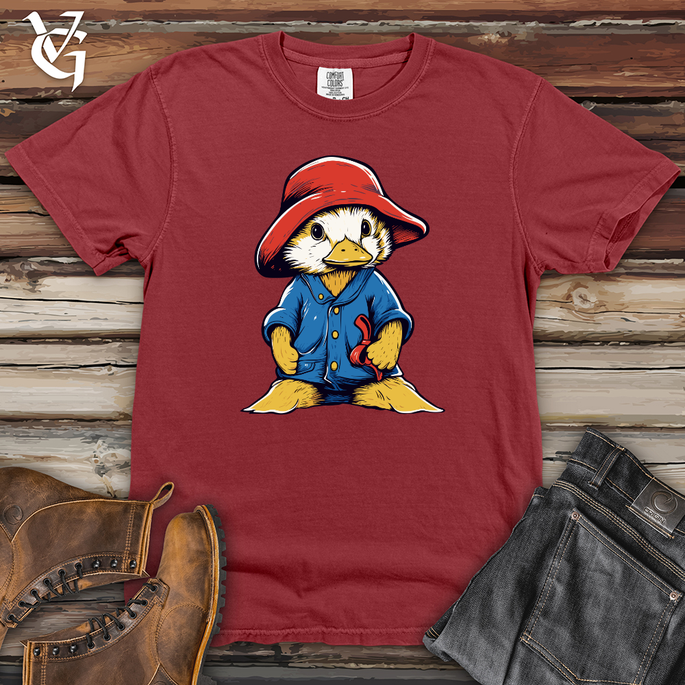 Viking Goods Duckling Rainy Day Heavy Cotton Comfort Colors Tee Brick / L