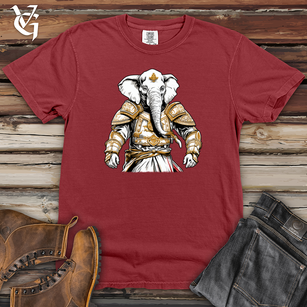 Viking Goods Elephant Regal Majesty Heavy Cotton Comfort Colors Tee Brick / L