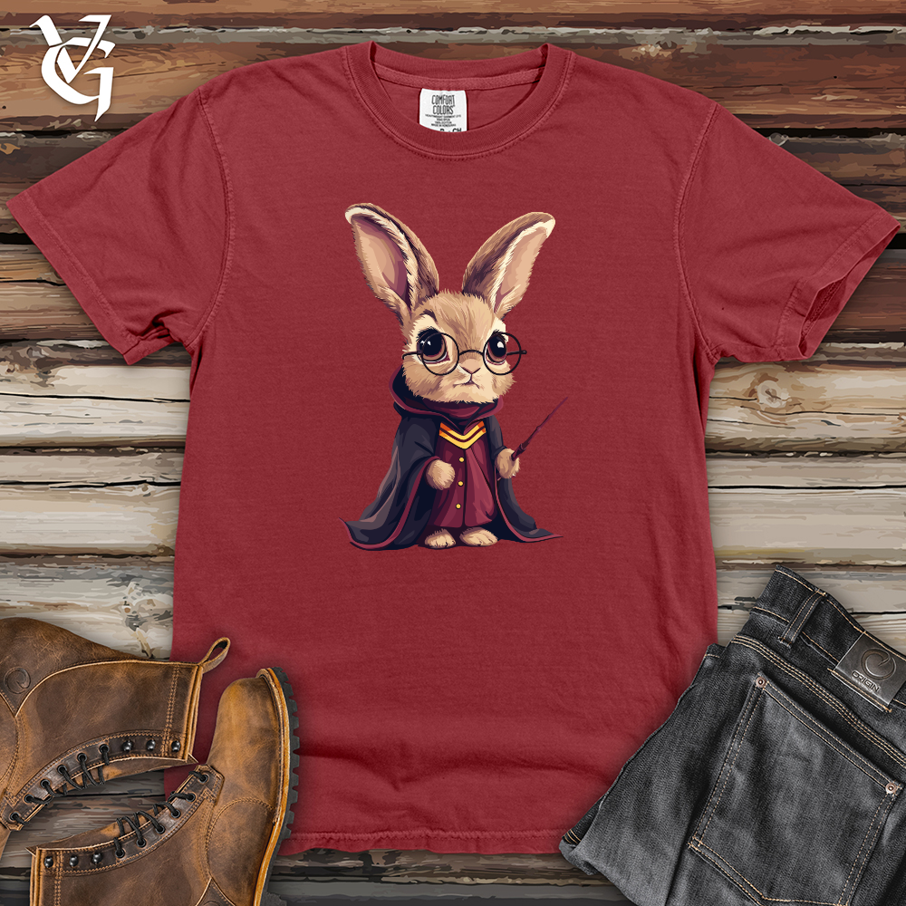 Viking Goods Enchanted Bunny Mage Heavy Cotton Comfort Colors Tee Brick / L