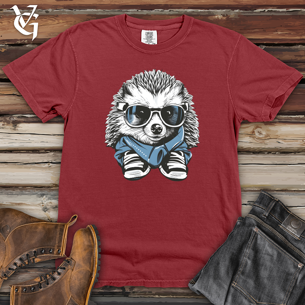 Viking Goods Hedgehog Sneakerhead Heavy Cotton Comfort Colors Tee Brick / L