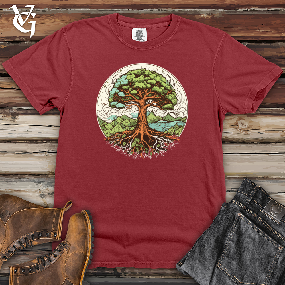 Viking Goods Nature's Embrace Heavy Cotton Comfort Colors Tee Brick / L