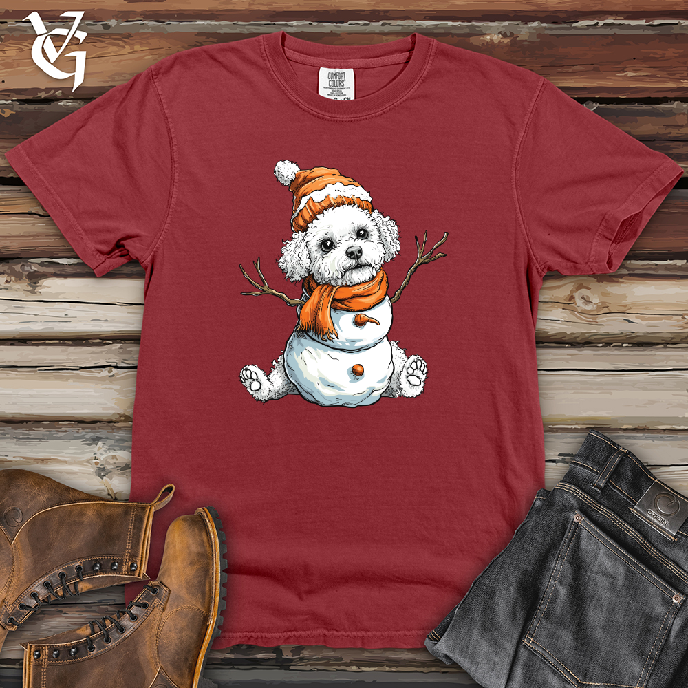 Viking Goods Piggy Beanie Smile Heavy Cotton Comfort Colors Tee Brick / L