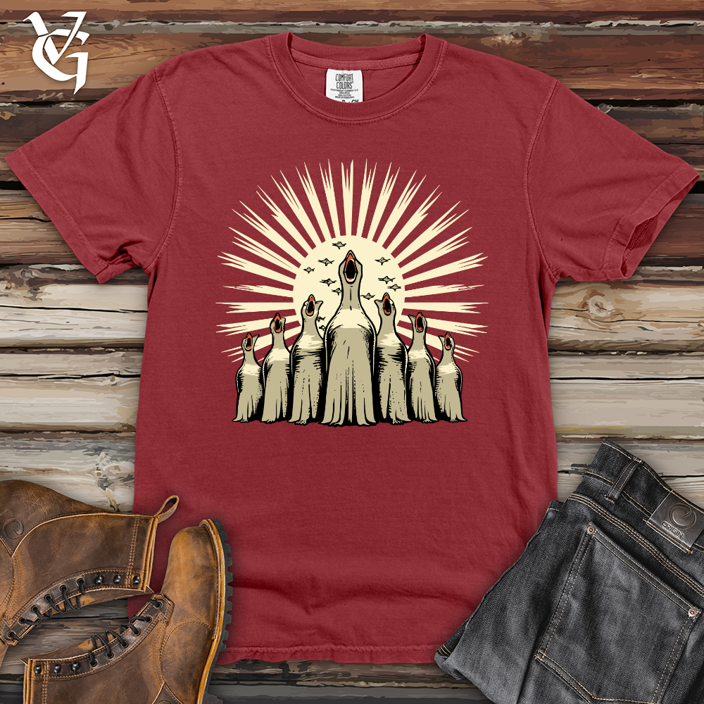 Viking Goods Retro Gospel Flight Heavy Cotton Comfort Colors Tee Brick / L