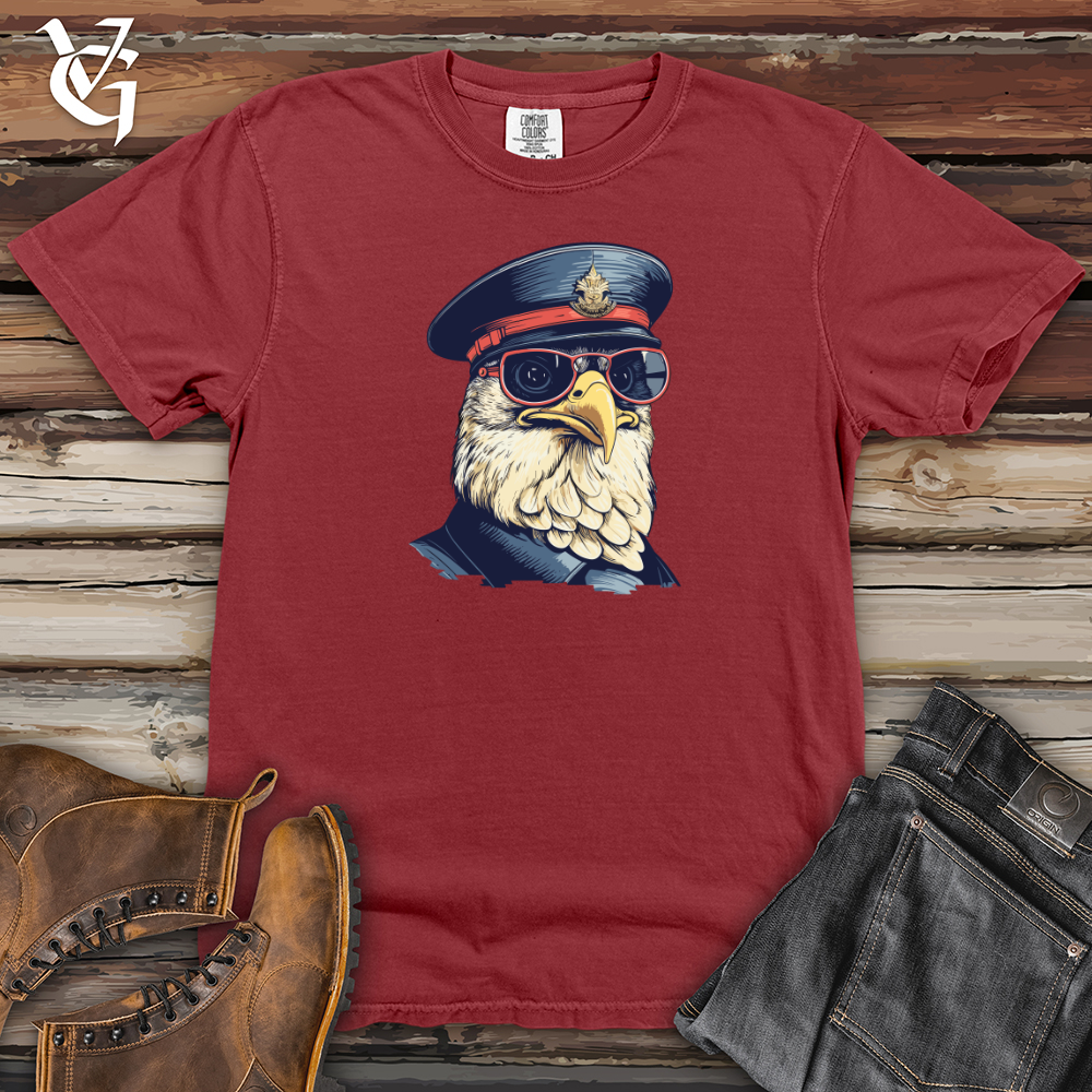 Viking Goods Retro Police Clucker Heavy Cotton Comfort Colors Tee Brick / L