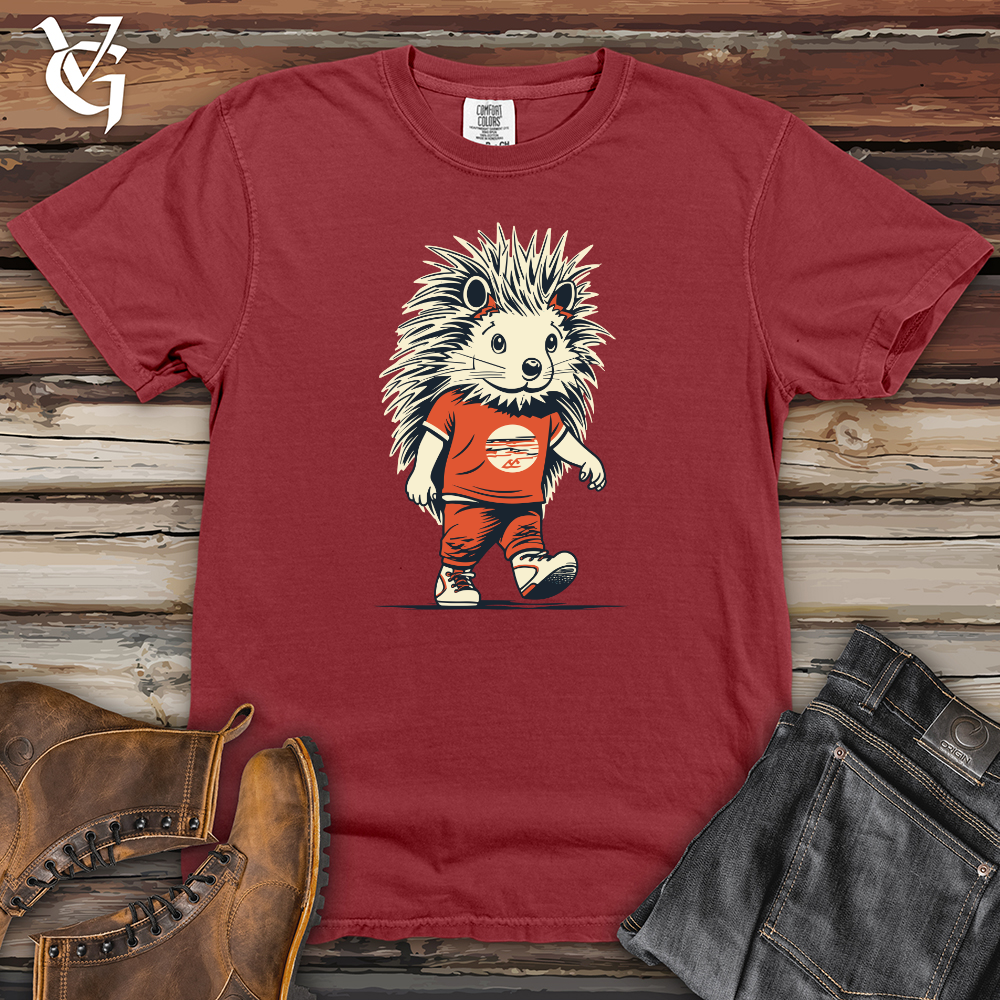 Viking Goods Retro Spike Sneaks Heavy Cotton Comfort Colors Tee Brick / L