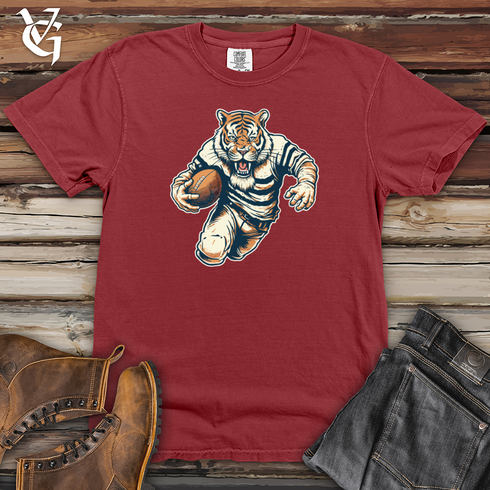 Viking Goods Tigriffic Touchdown Heavy Cotton Comfort Colors Tee Brick / L