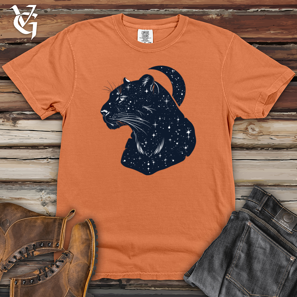 Viking Goods Cosmic Panther Essence Heavy Cotton Comfort Colors Tee Burnt Orange / L
