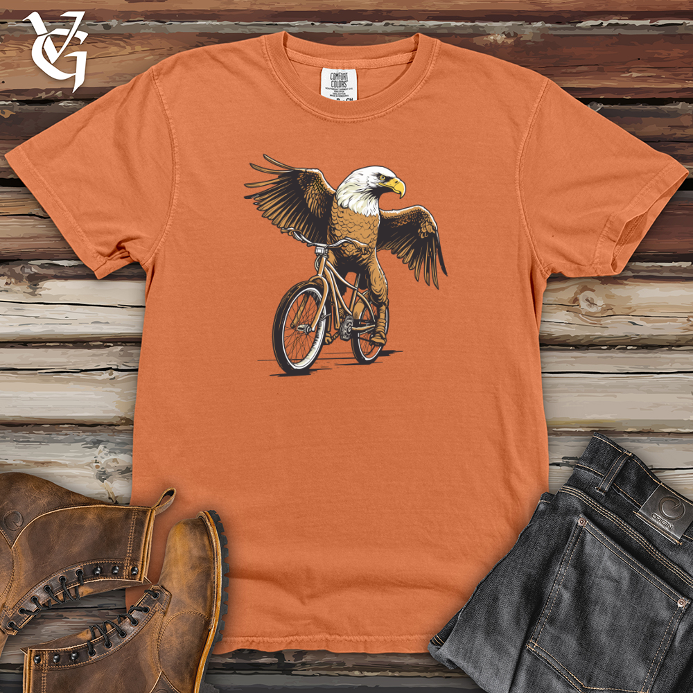 Viking Goods Eagle Sky Sprint Cycle Journey Heavy Cotton Comfort Colors Tee Burnt Orange / L