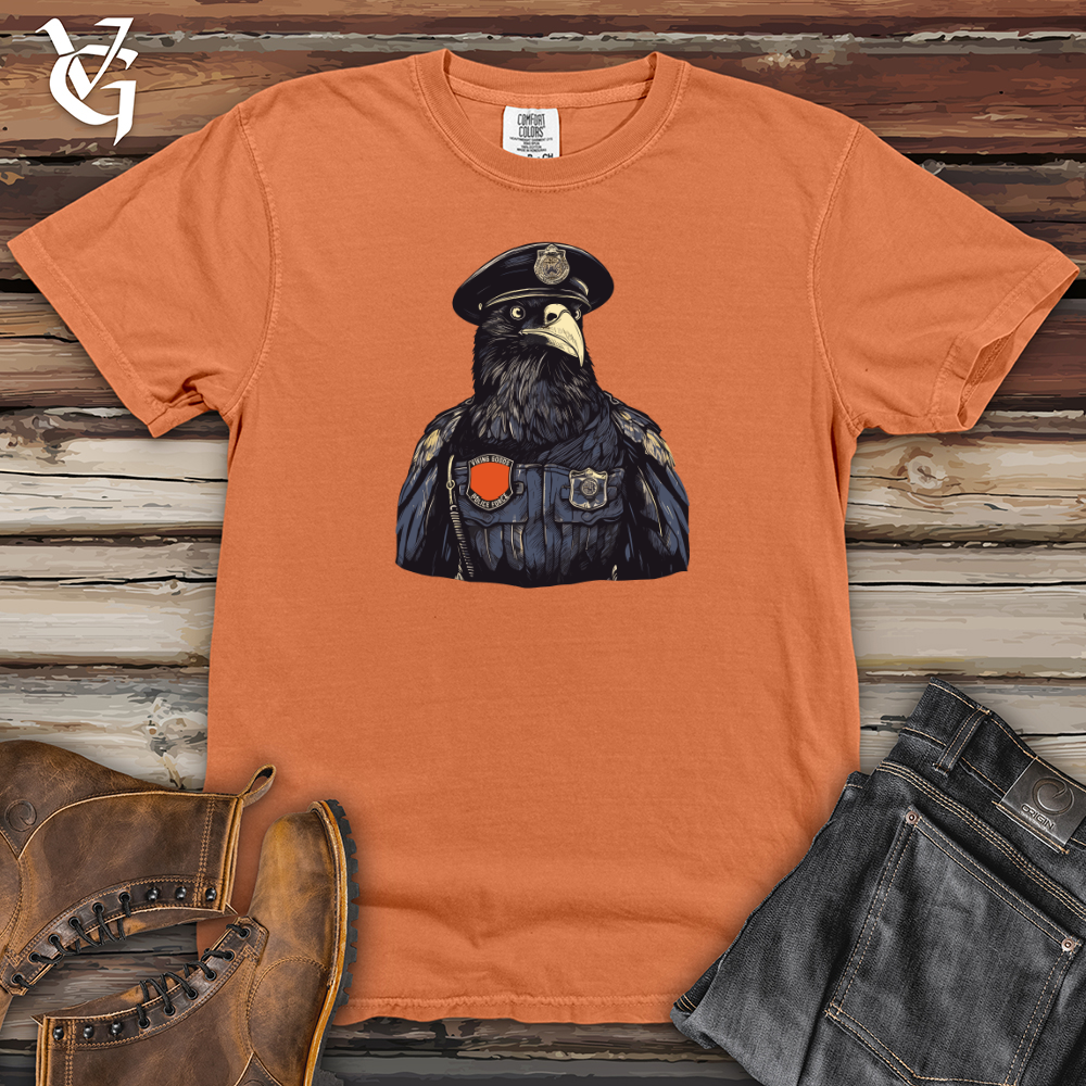 Viking Goods First Responder Raven Duty Heavy Cotton Comfort Colors Tee Burnt Orange / L