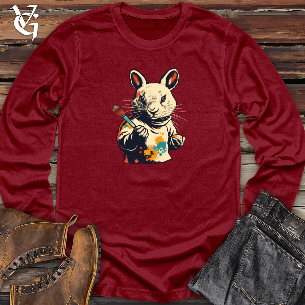 Viking Goods Artistic Miniature Muse Long Sleeve Cardinal / L